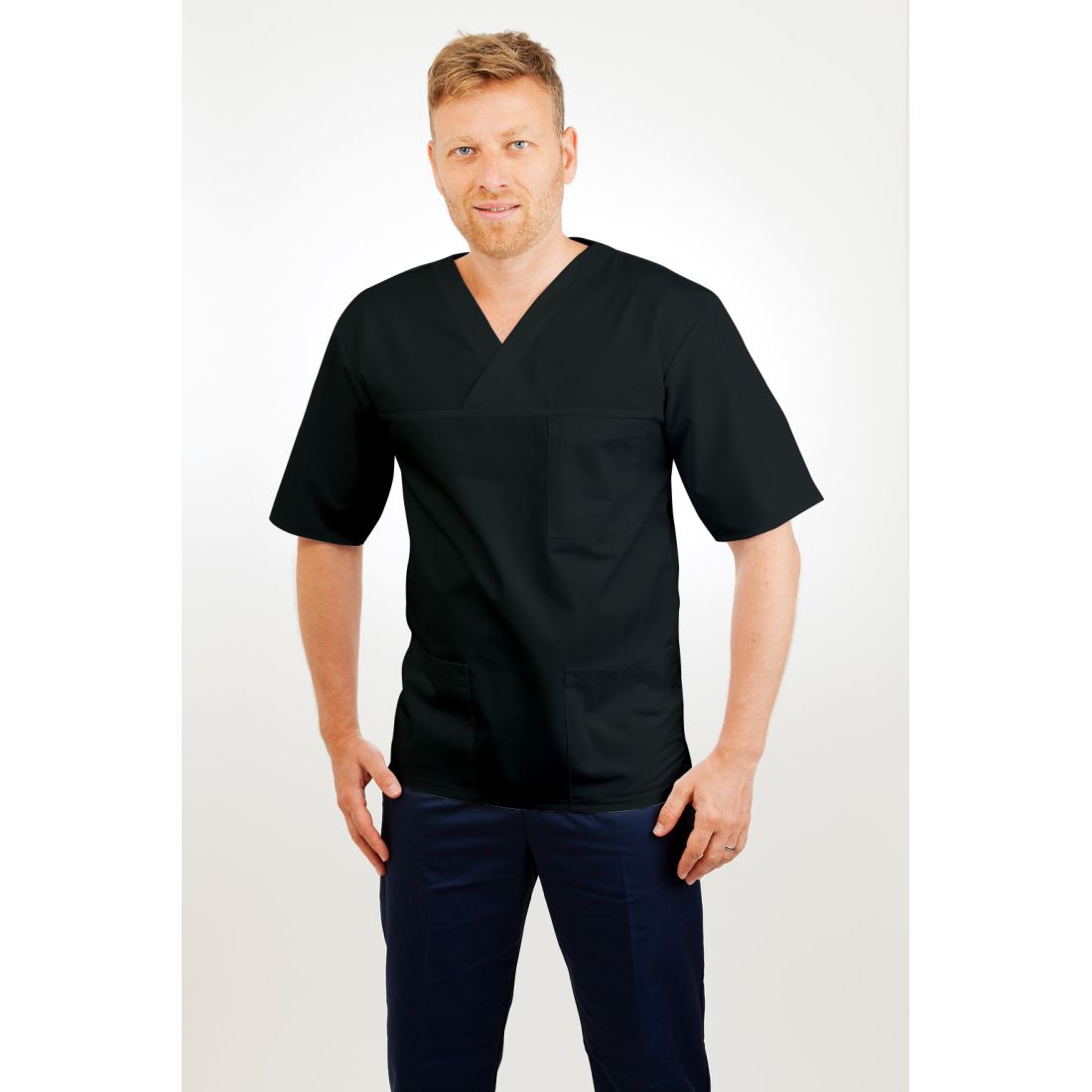 SONAS T21 Male Tunic V Neck White