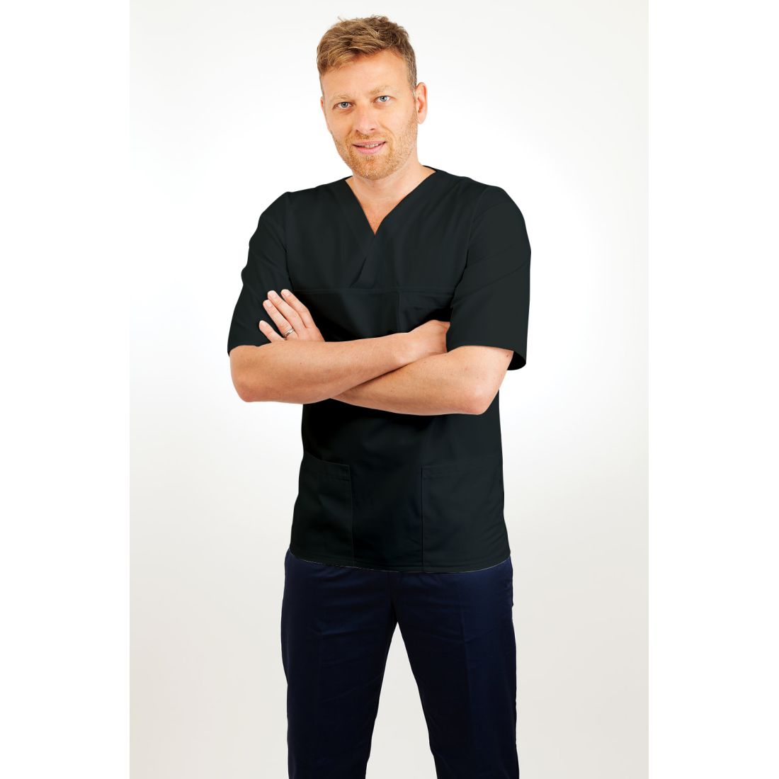SONAS T21 Male Tunic V Neck White