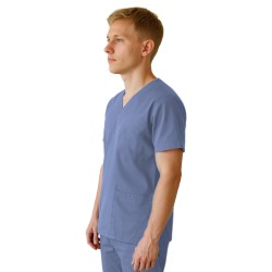 Unisex Multi Pocket Tunic - MEDCO T24 Blue Ashes Unisex Multi Pocket Tunic - MEDCO T24 Blue Ashes