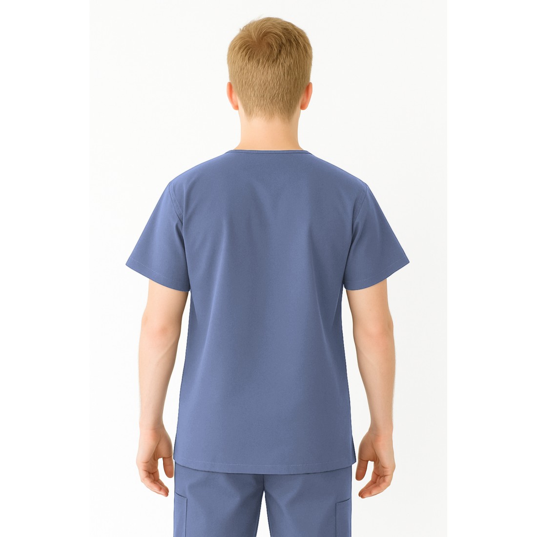 Unisex Multi Pocket Tunic - MEDCO T24 Blue Ashes Unisex Multi Pocket Tunic - MEDCO T24 Blue Ashes