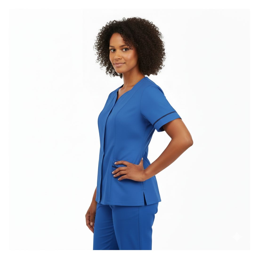 Nurses Tunic with concealed Button - MEDCO T03CB Nurses Tunic with concealed Button - MEDCO T03CB