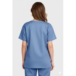 Unisex Multi Pocket Tunic - MEDCO T24 Blue Ashes Unisex Multi Pocket Tunic - MEDCO T24 Blue Ashes