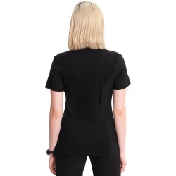 4-Way Stretch Infinity Split Round Neck ScrubTop - CHEROKEE CKE2624A