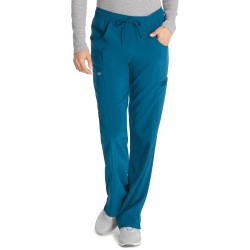 4-Way Stretch EDS Essentials Mid Rise Drawstring Cargo Scrub Pant- DICKIES DKE010 4-Way Stretch EDS Essentials Mid Rise Drawstring Cargo Scrub Pant- DICKIES DKE010