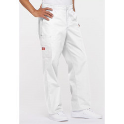 MEN'S EDS SIGNATURE ELASTIC WAIST CARGO SCRUB PANTS 81006