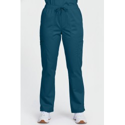 Unisex Tie Waist Trouser Caribbean Blue- MEDCO HC50601 Unisex Tie Waist Trouser Caribbean Blue- MEDCO HC50601