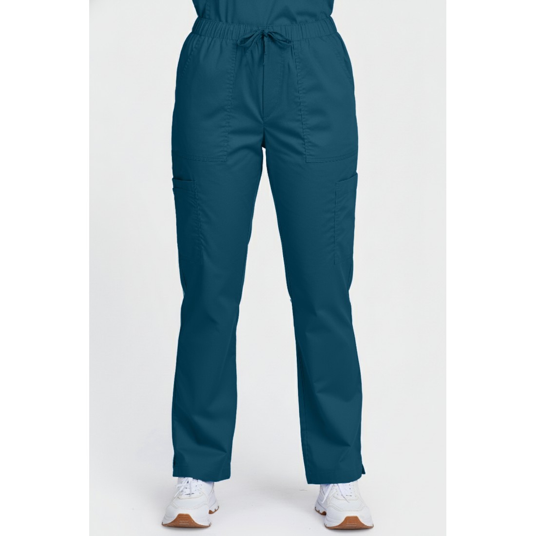 Unisex Tie Waist Trouser Caribbean Blue- MEDCO HC50601 Unisex Tie Waist Trouser Caribbean Blue- MEDCO HC50601