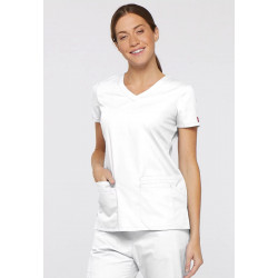 WOMEN'S EDS SIGNATURE V-NECK SCRUB TOP 85906