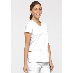 WOMEN'S EDS SIGNATURE V-NECK SCRUB TOP 85906