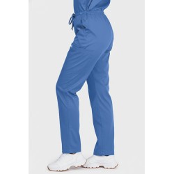 Unisex Tie Waist Trouser Blue Ashes - MEDCO HC50601 Unisex Tie Waist Trouser Blue Ashes - MEDCO HC50601