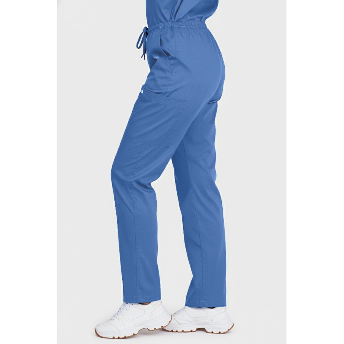 Unisex Tie Waist Trouser Blue Ashes - MEDCO HC50601 Unisex Tie Waist Trouser Blue Ashes - MEDCO HC50601