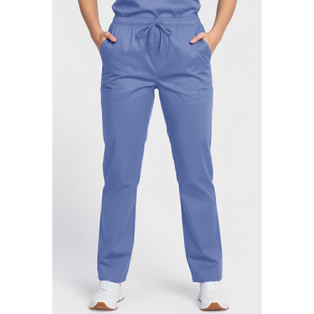 Unisex Tie Waist Trouser Blue Ashes - MEDCO HC50601 Unisex Tie Waist Trouser Blue Ashes - MEDCO HC50601