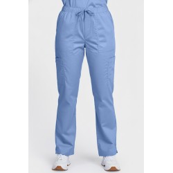 Unisex Tie Waist Trouser Blue Ashes - MEDCO HC50601 Unisex Tie Waist Trouser Blue Ashes - MEDCO HC50601