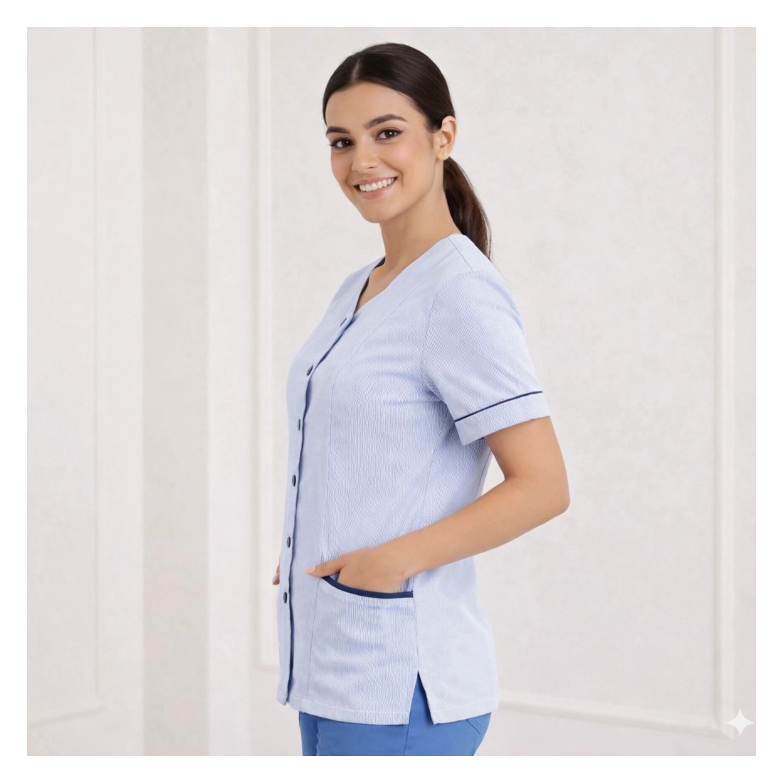 Healthcare Tunic Sweetheart Neckline - MEDCO T03