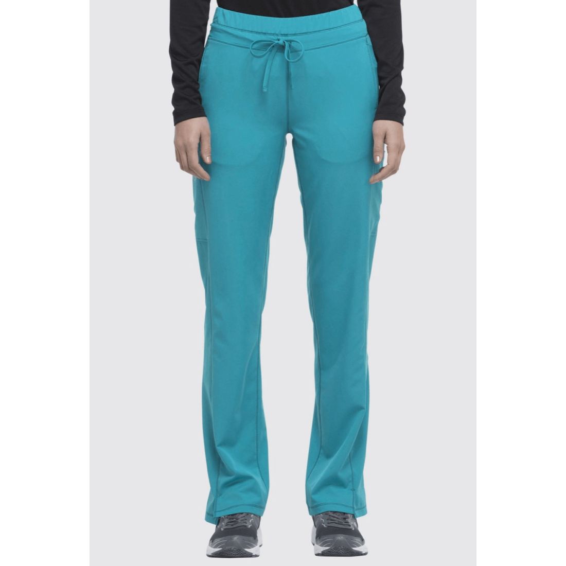4-Way Stretch Dynamix Mid Rise Straight Leg Drawstring Pant- DICKIES DKE130