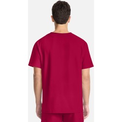 2-Way Stretch Ultra Unisex Scrub V-Neck Modern Classic Fit - CHEROKEE CKE00014A RED 2-Way Stretch Ultra Unisex Scrub V-Neck Modern Classic Fit - CHEROKEE CKE00014A RED