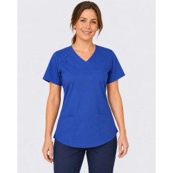 Carmen Fitted V-Neck Scrub Top