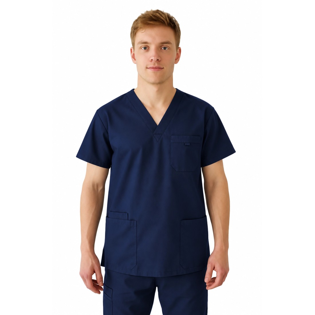 Unisex Multi Pocket Tunic - MEDCO T24 Navy Unisex Multi Pocket Tunic - MEDCO T24 Navy