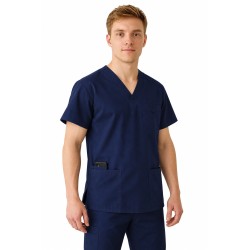 Unisex Multi Pocket Tunic - MEDCO T24 Navy Unisex Multi Pocket Tunic - MEDCO T24 Navy