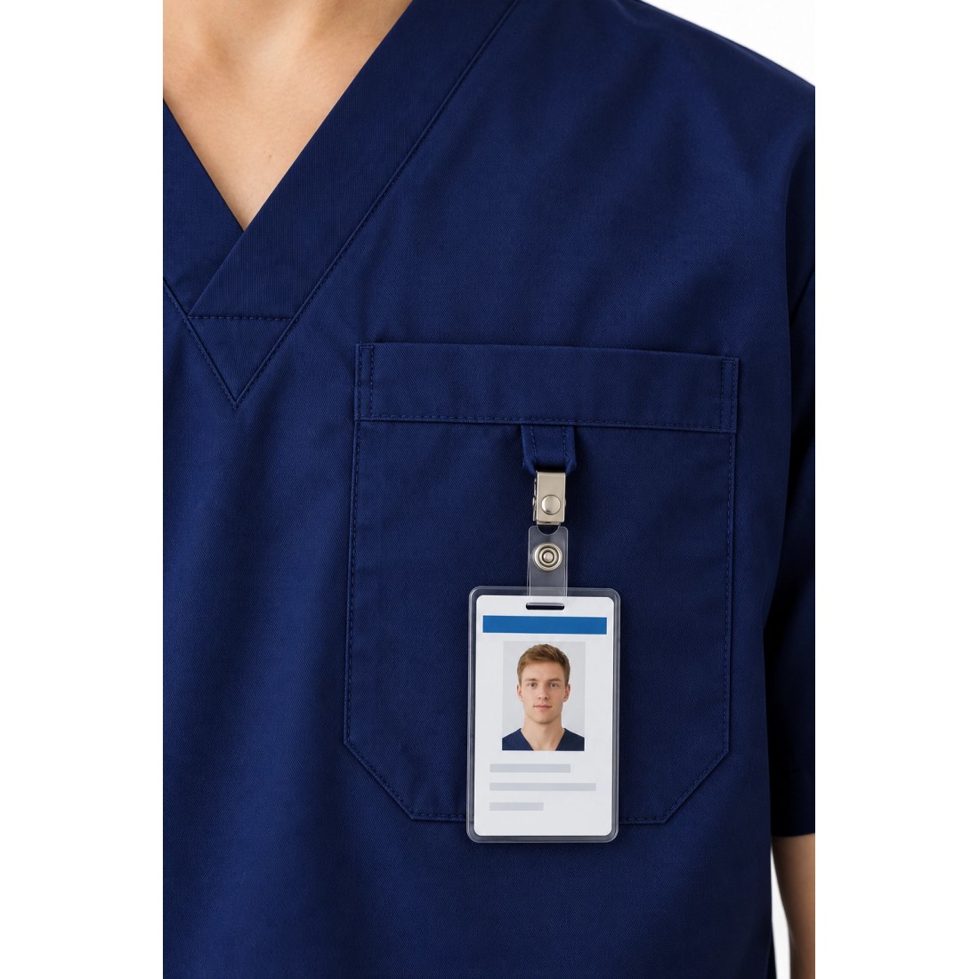 Unisex Multi Pocket Tunic - MEDCO T24 Navy Unisex Multi Pocket Tunic - MEDCO T24 Navy