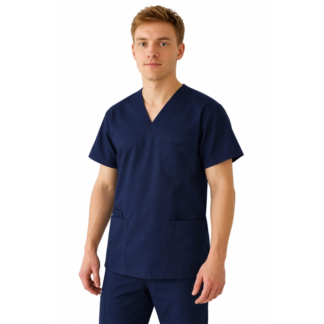 Unisex Multi Pocket Tunic - MEDCO T24 Navy Unisex Multi Pocket Tunic - MEDCO T24 Navy