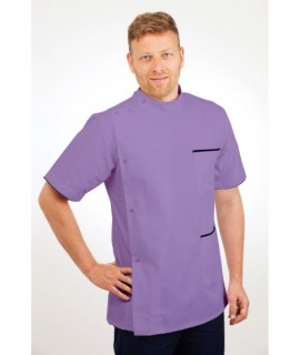 T20 Nurses Uniforms Top Males Lilac T20-NLI