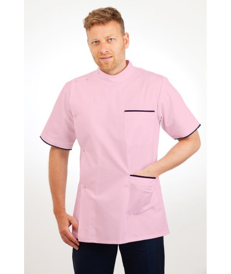 T20 Nurses Uniforms Top Males Pink T20-LPI