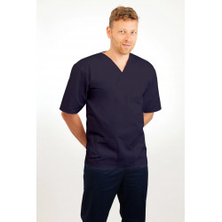 T21 Nursing Uniforms Top V Neck Male Navy T21-NAV