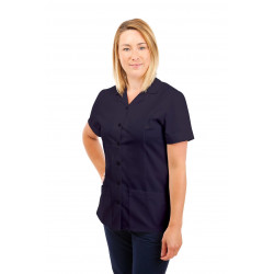 T01 Nurses Uniform Tunic Revere Collar Navy T01-NAV