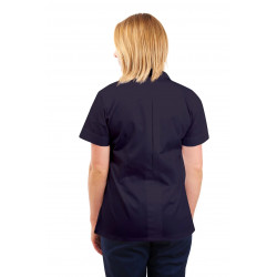 T01 Nurses Uniform Tunic Revere Collar Navy T01-NAV