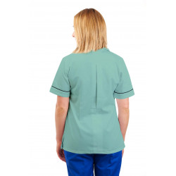 T01 Nurses Uniform Tunic Revere Collar Eau De Nil T01-EDN