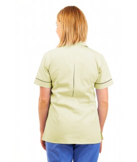 T01 Nurses Uniform Tunic Revere Collar Magnolia T01-MAG