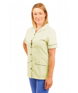T01 Nurses Uniform Tunic Revere Collar Magnolia T01-MAG