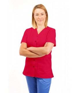 T02 Nurses Uniform V Neck Rosita T02-ROS