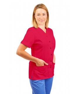 T02 Nurses Uniform V Neck Rosita T02-ROS