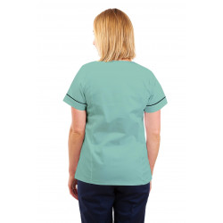 T05 Nursing Uniforms Fitted Scrub V Neck Eau De Nil T05-EDN