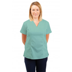 T05 Nursing Uniforms Fitted Scrub V Neck Eau De Nil T05-EDN