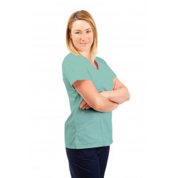 T05 Nursing Uniforms Fitted Scrub V Neck Eau De Nil T05-EDN