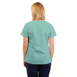 T05 Nursing Uniforms Fitted Scrub V Neck Eau De Nil T05-EDN