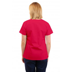 T05 Nursing Uniforms Fitted Scrub V Neck Rosita T05-ROS