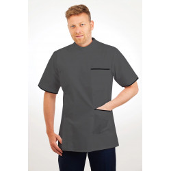 T20 Nurses Uniforms Top Males Grey T20-SIL