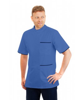 T20 Nurses Uniforms Top Males Hospital Blue T20-HBL