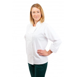 CH20 : Chefs Jacket Long Sleeve White or Black CH20