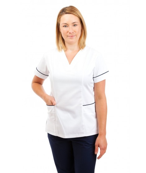 SONAS T05 Female Fitted Tunic White SONAS -T05