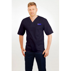 Male Tunic V Neck T21 - St. Michael's Hospital CNS uniform T21-STMICHAELS