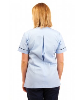 T02 Sky Blue - Nurses Uniform V Neck T02