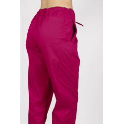 Unisex Pants Ultra Flex Soft Touch ComfortFlex Back Amarant