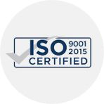 ISO  9001 2015 certified